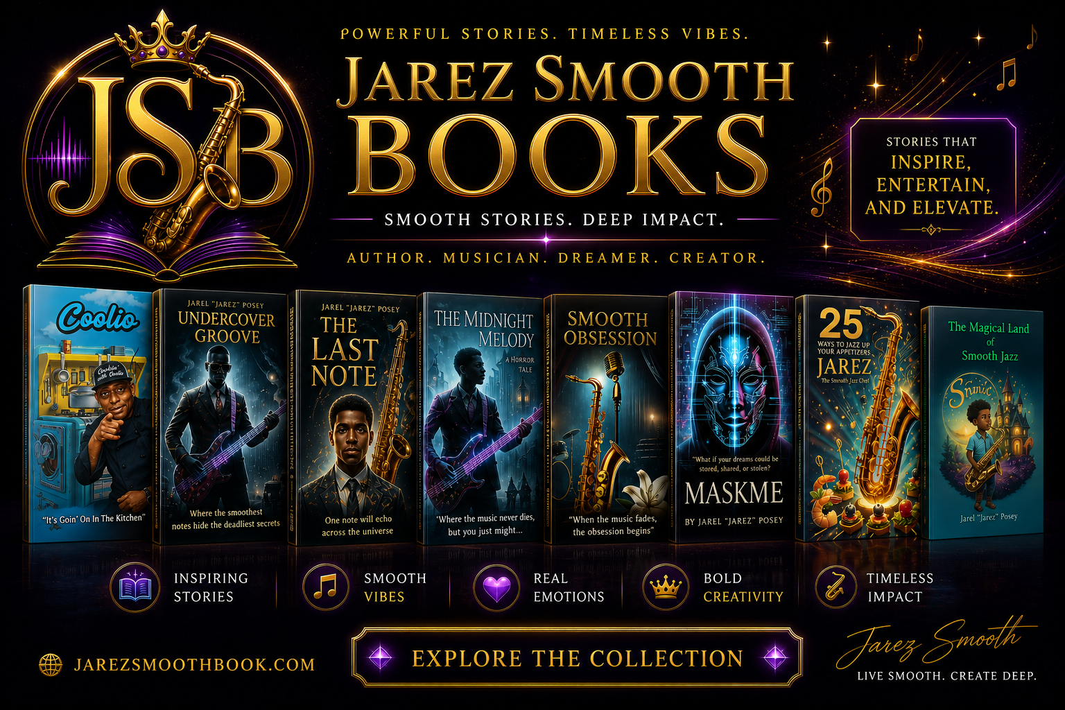Jarez Smooth Books Promotion